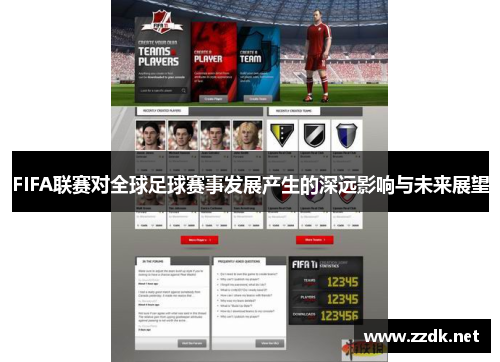 FIFA联赛对全球足球赛事发展产生的深远影响与未来展望